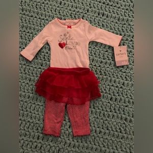 Baby girl Christmas outfit